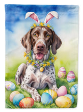 Load image into Gallery viewer, German Shorthaired Pointer Easter Egg Hunt House Flag