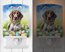 Load image into Gallery viewer, German Shorthaired Pointer Easter Egg Hunt Ceramic Night Light