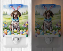 Load image into Gallery viewer, German Shorthaired Pointer Easter Egg Hunt Ceramic Night Light