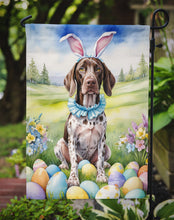 Load image into Gallery viewer, German Shorthaired Pointer Easter Garden Flag - Easter Egg Hunt - Dog-Themed Spring Yard Decor