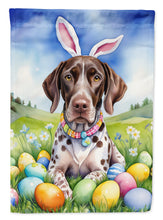 Load image into Gallery viewer, German Shorthaired Pointer Easter Egg Hunt House Flag