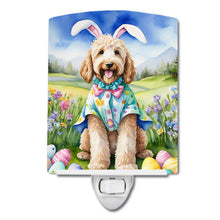 Load image into Gallery viewer, Goldendoodle Easter Egg Hunt Ceramic Night Light