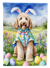 Load image into Gallery viewer, Goldendoodle Easter Garden Flag - Easter Egg Hunt - Dog-Themed Spring Yard Decor