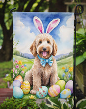 Load image into Gallery viewer, Goldendoodle Easter Garden Flag - Easter Egg Hunt - Dog-Themed Spring Yard Decor