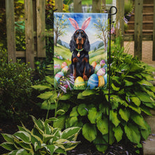 Load image into Gallery viewer, Gordon Setter Easter Garden Flag - Easter Egg Hunt - Dog-Themed Spring Yard Decor