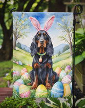 Load image into Gallery viewer, Gordon Setter Easter Garden Flag - Easter Egg Hunt - Dog-Themed Spring Yard Decor