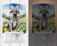 Load image into Gallery viewer, Great Dane Easter Egg Hunt Ceramic Night Light
