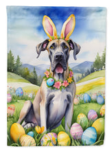 Load image into Gallery viewer, Great Dane Easter Garden Flag - Easter Egg Hunt - Dog-Themed Spring Yard Decor
