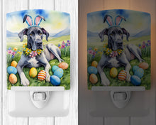Load image into Gallery viewer, Great Dane Easter Egg Hunt Ceramic Night Light