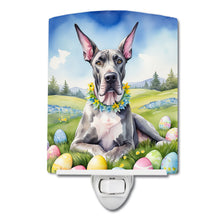 Load image into Gallery viewer, Great Dane Easter Egg Hunt Ceramic Night Light