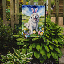 Load image into Gallery viewer, Great Pyrenees Easter Garden Flag - Easter Egg Hunt - Dog-Themed Spring Yard Decor