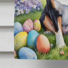 Load image into Gallery viewer, Greater Swiss Mountain Dog Easter Egg Hunt House Flag