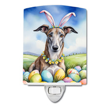 Load image into Gallery viewer, Greyhound Easter Egg Hunt Ceramic Night Light