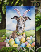 Load image into Gallery viewer, Greyhound Easter Garden Flag - Easter Egg Hunt - Dog-Themed Spring Yard Decor
