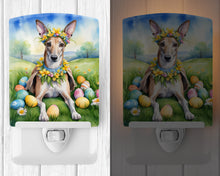 Load image into Gallery viewer, Greyhound Easter Egg Hunt Ceramic Night Light