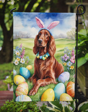 Load image into Gallery viewer, Irish Setter Easter Garden Flag - Easter Egg Hunt - Dog-Themed Spring Yard Decor