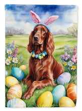 Load image into Gallery viewer, Irish Setter Easter Garden Flag - Easter Egg Hunt - Dog-Themed Spring Yard Decor