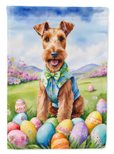 Load image into Gallery viewer, Irish Terrier Easter Garden Flag - Easter Egg Hunt - Dog-Themed Spring Yard Decor