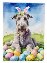 Load image into Gallery viewer, Irish Wolfhound Easter Egg Hunt House Flag