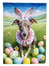 Load image into Gallery viewer, Italian Greyhound Easter Egg Hunt House Flag