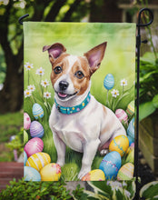 Load image into Gallery viewer, Jack Russell Terrier Easter Garden Flag - Easter Egg Hunt - Dog-Themed Spring Yard Decor
