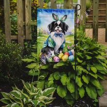 Load image into Gallery viewer, Japanese Chin Easter Garden Flag - Easter Egg Hunt - Dog-Themed Spring Yard Decor