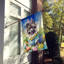 Load image into Gallery viewer, Keeshond Easter Egg Hunt House Flag