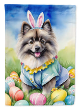 Load image into Gallery viewer, Keeshond Easter Egg Hunt House Flag