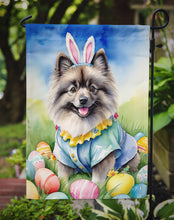 Load image into Gallery viewer, Keeshond Easter Garden Flag - Easter Egg Hunt - Dog-Themed Spring Yard Decor