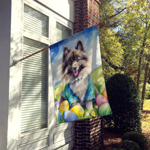 Load image into Gallery viewer, Keeshond Easter Egg Hunt House Flag
