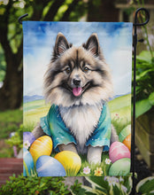 Load image into Gallery viewer, Keeshond Easter Garden Flag - Easter Egg Hunt - Dog-Themed Spring Yard Decor