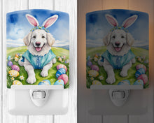 Load image into Gallery viewer, Kuvasz Easter Egg Hunt Ceramic Night Light