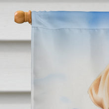Load image into Gallery viewer, Yellow Labrador Retriever Easter Egg Hunt House Flag