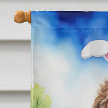 Load image into Gallery viewer, Labradoodle Easter Egg Hunt House Flag