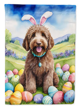 Load image into Gallery viewer, Labradoodle Easter Egg Hunt House Flag