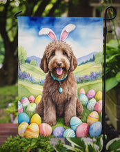 Load image into Gallery viewer, Labradoodle Easter Garden Flag - Easter Egg Hunt - Dog-Themed Spring Yard Decor