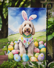 Load image into Gallery viewer, Labradoodle Easter Garden Flag - Easter Egg Hunt - Dog-Themed Spring Yard Decor