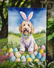 Load image into Gallery viewer, Labradoodle Easter Garden Flag - Easter Egg Hunt - Dog-Themed Spring Yard Decor