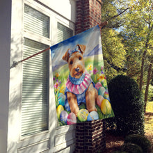 Load image into Gallery viewer, Lakeland Terrier Easter Egg Hunt House Flag