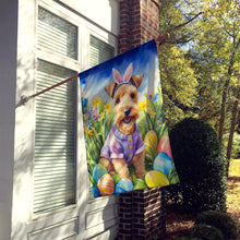 Load image into Gallery viewer, Lakeland Terrier Easter Egg Hunt House Flag