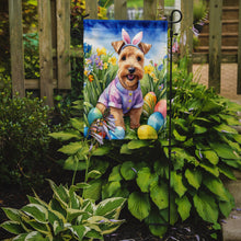 Load image into Gallery viewer, Lakeland Terrier Easter Garden Flag - Easter Egg Hunt - Dog-Themed Spring Yard Decor