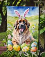 Load image into Gallery viewer, Leonberger Easter Garden Flag - Easter Egg Hunt - Dog-Themed Spring Yard Decor