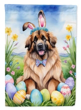 Load image into Gallery viewer, Leonberger Easter Egg Hunt House Flag