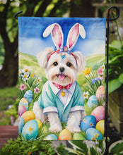 Load image into Gallery viewer, Maltese Easter Garden Flag - Easter Egg Hunt - Dog-Themed Spring Yard Decor