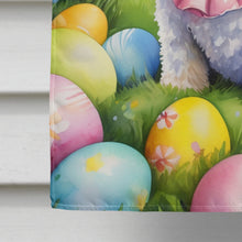 Load image into Gallery viewer, Maltipoo Easter Egg Hunt House Flag