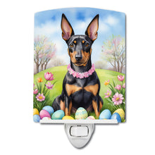 Load image into Gallery viewer, Manchester Terrier Easter Egg Hunt Ceramic Night Light