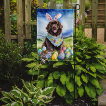 Load image into Gallery viewer, Newfoundland Easter Garden Flag - Easter Egg Hunt - Dog-Themed Spring Yard Decor