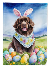Load image into Gallery viewer, Newfoundland Easter Garden Flag - Easter Egg Hunt - Dog-Themed Spring Yard Decor
