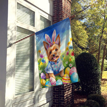 Load image into Gallery viewer, Norwich Terrier Easter Egg Hunt House Flag