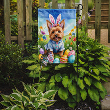 Load image into Gallery viewer, Norwich Terrier Easter Garden Flag - Easter Egg Hunt - Dog-Themed Spring Yard Decor